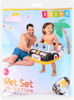 Круг надувной для детей 1-2лет №59586 74x58см Wet set collection Intex 1шт