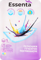 Пелюшки гігієніч Essenta Standard поглинаючі 60x90