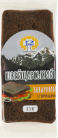 Хліб нарізний заварний з коріандром Швейцарський Рома м/у 0.3кг