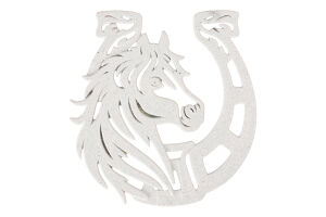 Прикраса новорічна Mislt Кінь-підкова