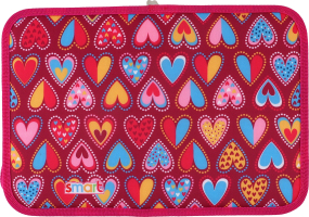 Пенал твердий Smart одинарний без клапана HP-02 "Hearts Style"