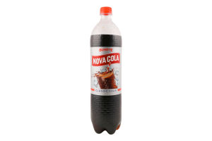 Напій безалкогольний Nova Cola з смаком Кола сильногазований 1,2л пет Buvette