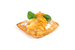 Дениш с персиками
