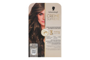 Крем-фарба для волосся Creme supreme №6-0 Schwarzkopf 1шт