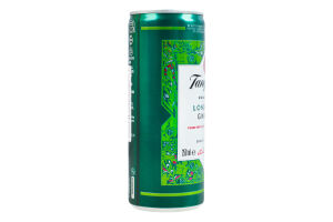 Напиток слабоалкогольный 0.25л 6.5% газированный с джином и тоником London Dry Tanqueray ж/б