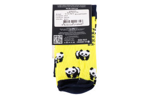 Шкарпетки дит The Pair of Socks PandaYellow р23-25