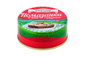 Помазанка м"ясна з цибулькою 100г Ходорівський МК