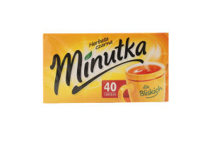 Чай черный Minutka к/у 40х1.4г