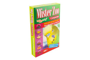 Корм д/хвилястих папуг Mister Zoo Суперменю 400г Hobby Meal