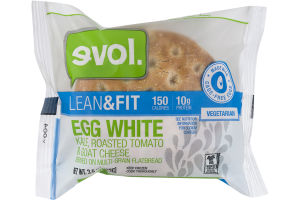 evol. Lean & Fit Egg White Kale, Roasted Tomato & Goat Cheese