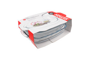 Форма д/птиці скляна овал 8л арт7296/7306 Сімакс