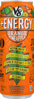 V8 + Energy Juice Drink Orange Pineapple