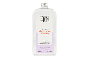 Вода мицеллярная для всех типов кожи Elen Cosmetics 400мл
