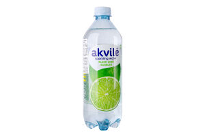 Вода сл/газ.Akvile лайм 0,6л ПЕТ