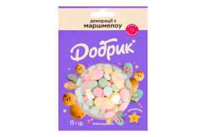 Декорації з маршмелоу Kokomallow Добрик к/у 15г