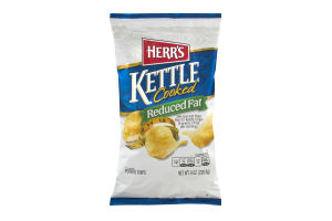 Herr's Kettle Cooked Potato Chips Reduced Fat