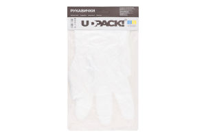 Перчатки полиэтиленовые №467467 Udpack! 100шт