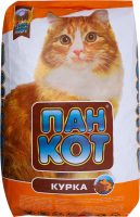Корм д/котів з смаком курки сухий 10кг Пан Кот