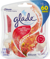 Glade PlugIns Scented Oil Refills Red Honeysuckle Nectar - 2 CT