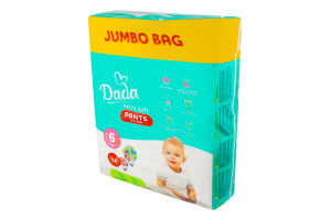 Підгузки-трусики Екстра Софт 6 XL 15+кг 56шт ДаДа