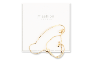 Браслет металевий 40см в асортименті FHF1604