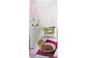 Purina Fancy Feast Filet Mignon Flavor With Real Seafood & Shrimp Gourmet Cat Food