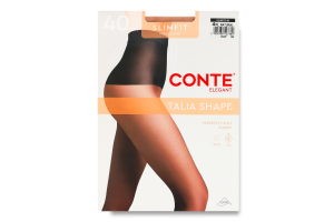 Колготки женские Conte elegant Slimfit 40den 4 natural