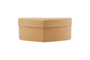 Коробка подарункова Серце крафтове 16*14*6см Parus Yang