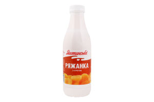 Ряженка 2.9% с курагой Яготинська п/бут 750г