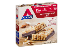 Atkins Almond Coconut Bar - 5 CT
