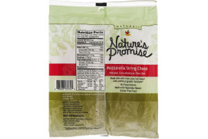 Nature's Promise Mozzarella String Cheese - 8 CT