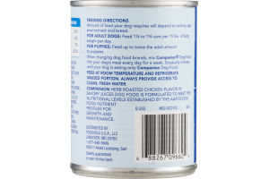 Companion Dog Food Herb Roasted Chicken Flavor