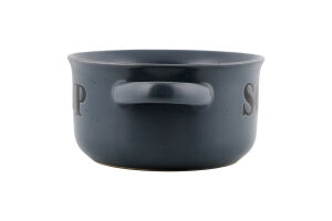 Бульйонниця Alcor 550мл синя кераміка Ardesтo