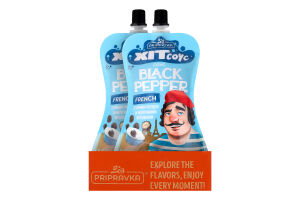 Соус с черным перцем и молочными сливками Black pepper French Хит соус Pripravka д/п 180г