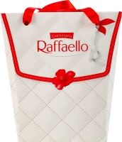 Цукерки хрусткі у кокосовій стружці з цілим мигдальним горіхом Raffaello к/у 230г