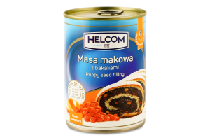 Начинка маковая с сухофруктами Helcom ж/б 380г