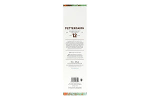 Виски 0.7л 40% шотландский односолодовый высокогорный 12 лет Fettercairn к/у
