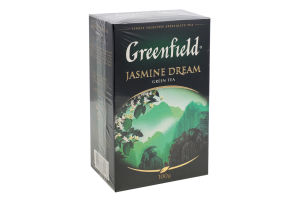 Чай зелений листовий Jasmin Dream Greenfield к/у 100г