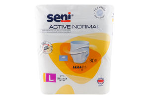 Підгузники д/дорослих Seni ACTIVE Normal "3" large 30 шт