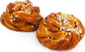 Шведський вузлик з начинкою з кориці90г