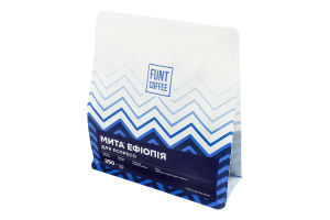 Кава натуральна смажена в зернах для еспресо Мита Ефіопія Funt Coffee м/у 250г