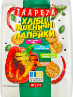 Мини-хлебцы пшеничные Паприка Trapeza м/у 90г