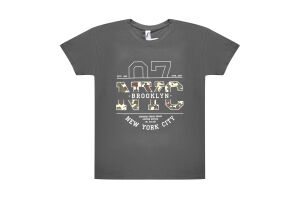 Футболка чол Sol's Imperial 190 NYC графітовий S