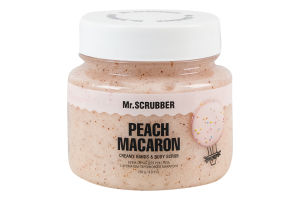 Крем-скраб для рук и тела с ароматом персикового макарона Mr.Scrubber 250г