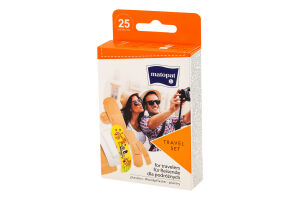 Пластир медичний Travel Set 25шт Matopat