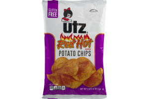 Utz Potato Chips Red Hot