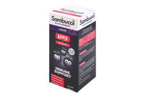 Добавка диетическая сироп с черной бузиной и витамином C Kids Sambucol 230мл