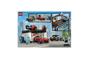 Конструктор для дітей від 6років №60497 Drive-through car wash City Lego 583ел