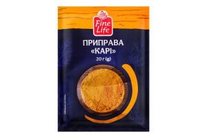 Приправа Карри Fine Life м/у 20г