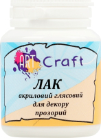 Лак акриловий глянсовий 20мл АртКрафт